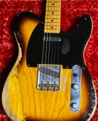 Fender Custom Shop 1952 Telecaster Heavy Relic 2 Tone Sunburst